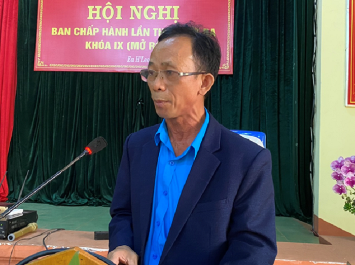 Lien doan Lao dong huyen to chuc Hoi nghi Ban chap hanh lan thu 1